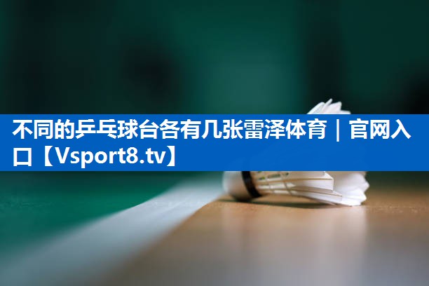 不同的乒乓球台各有几张雷泽体育｜官网入口